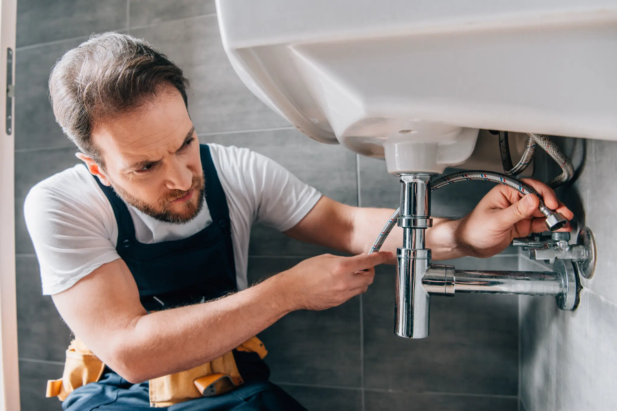 Bluecrest Plumbing professional at work